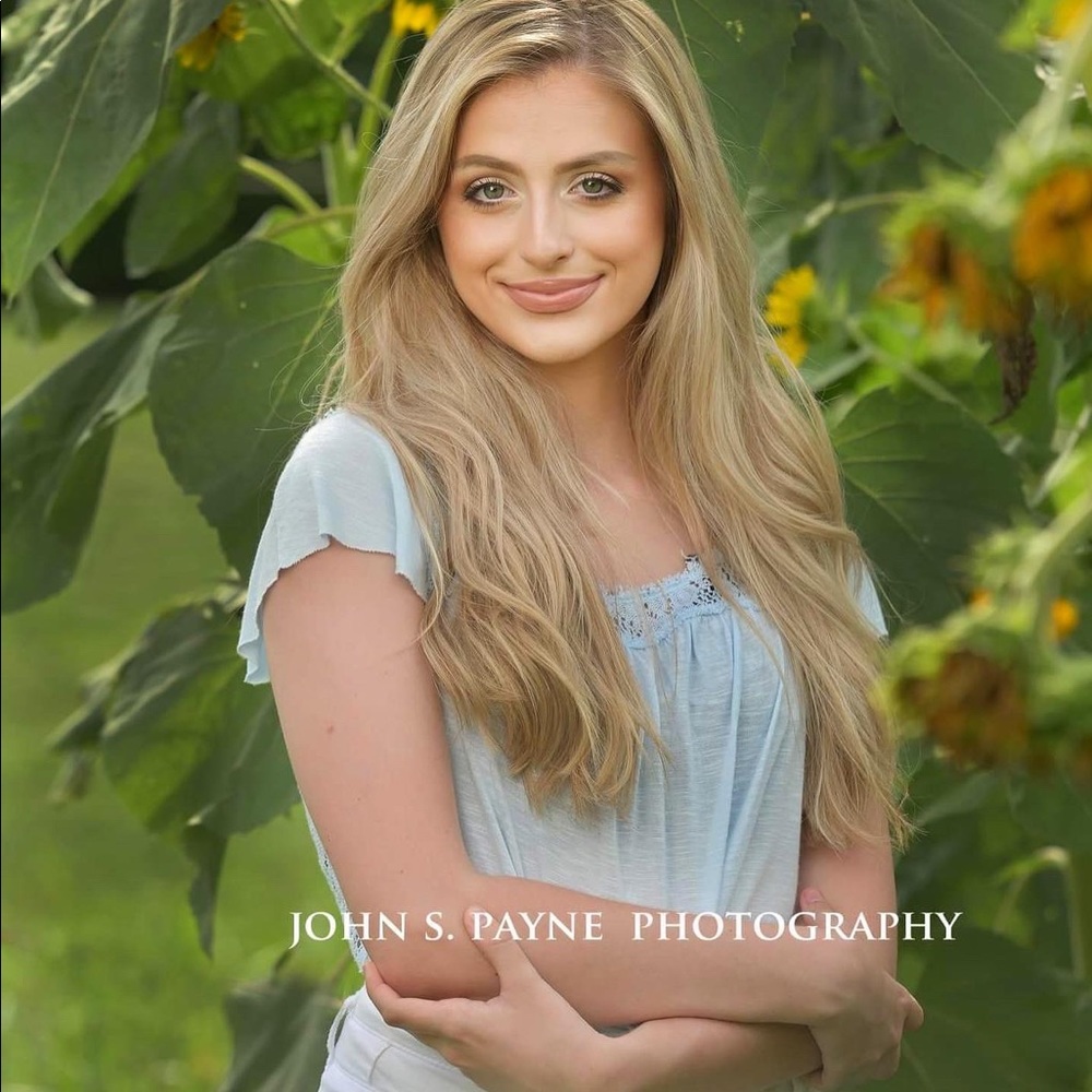Light Blue Hollister Top with Lace Back - Picture 3 of 3
